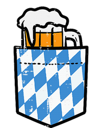 Oktoberfest Bavaria Flag Pocket Fun German Costume T-Shirt