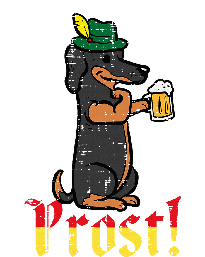 Oktoberfest Dog Dachshund Prost Wiener German Dad T-Shirt