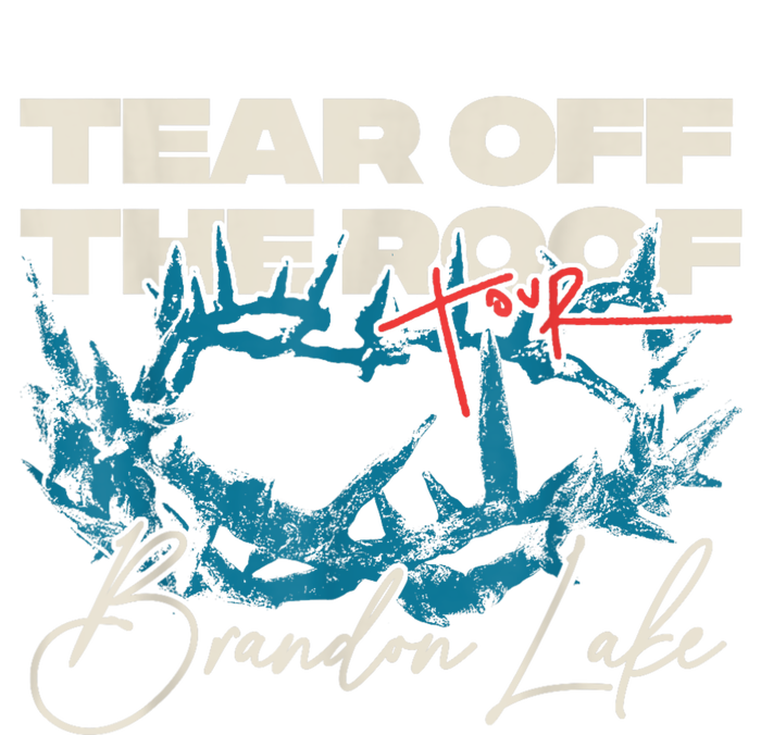 Brandon Tear Off The Roof Merch Lake Totr Wool Snapback Cap