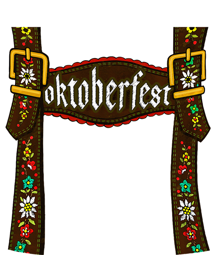 Oktoberfest Lederhosen Costume Cute German Bavarian T-Shirt