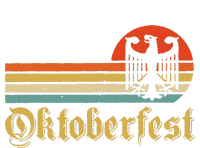 Vintage Oktoberfest Women German Flag Beer Drinking T-Shirt