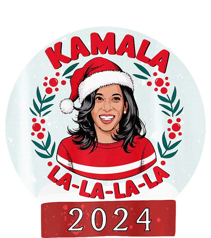 Kamala Fa La La La Funny Christmas 2024 Holiday Harris Walz Premium T-Shirt