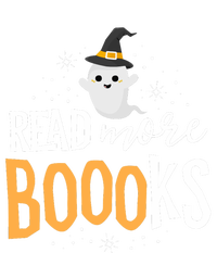 Read More Books Librarian English Teacher Boo Halloween Striped Beanie with Solid Band