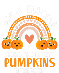 I Teach Cutest Pumpkins Pre K Teacher Halloween Tie-Dye T-Shirt