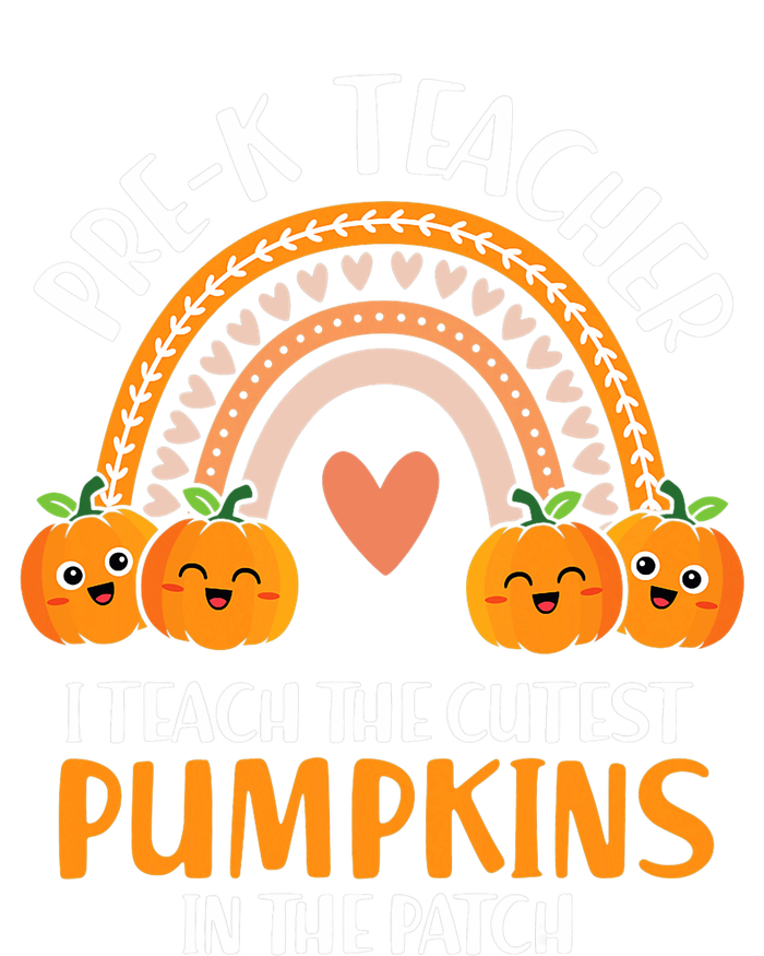 I Teach Cutest Pumpkins Pre K Teacher Halloween Tie-Dye T-Shirt