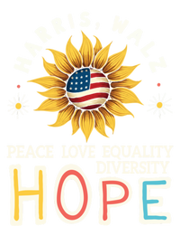 Harris Walz Peace Love Equality Diversity Hope Sunflower Gift Mesh Reversible Basketball Jersey Tank