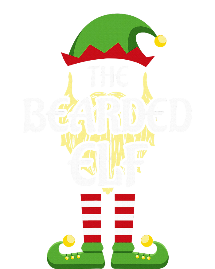 Bearded Elf Family Matching Group Christmas Tie-Dye T-Shirt