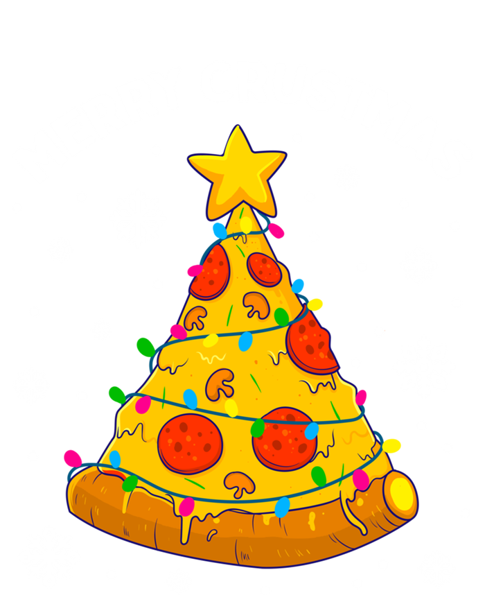 Merry Crustmas Pizza Christmas Tree Xmas Gifts Canvas