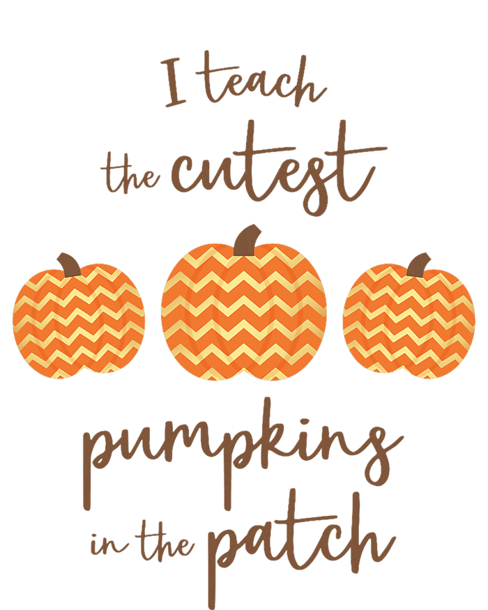 Teacher Halloween I Teach The Cutest Pumpkins Performance Long Sleeve Polo