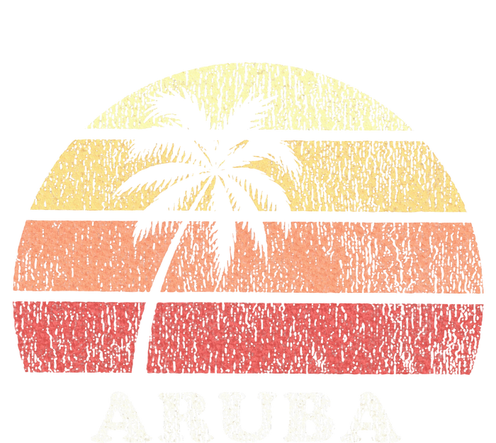 Aruba Vintage 70s Retro Throwback Design Women's T-Shirt