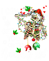 I Can Get You On The Naughty List Funny Santa Skeleton Xmas Gift T-Shirt