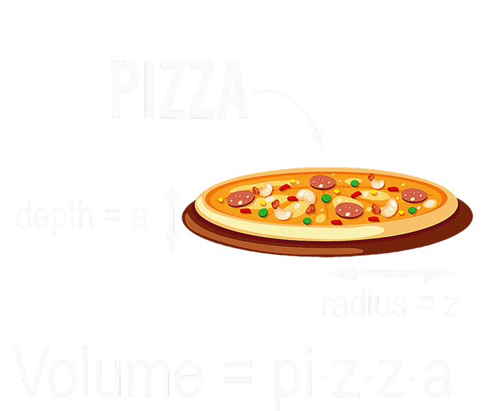 Maths Nerd Pizza Lovers Volume Formula Geek Math Teacher Daily Commute Backpack