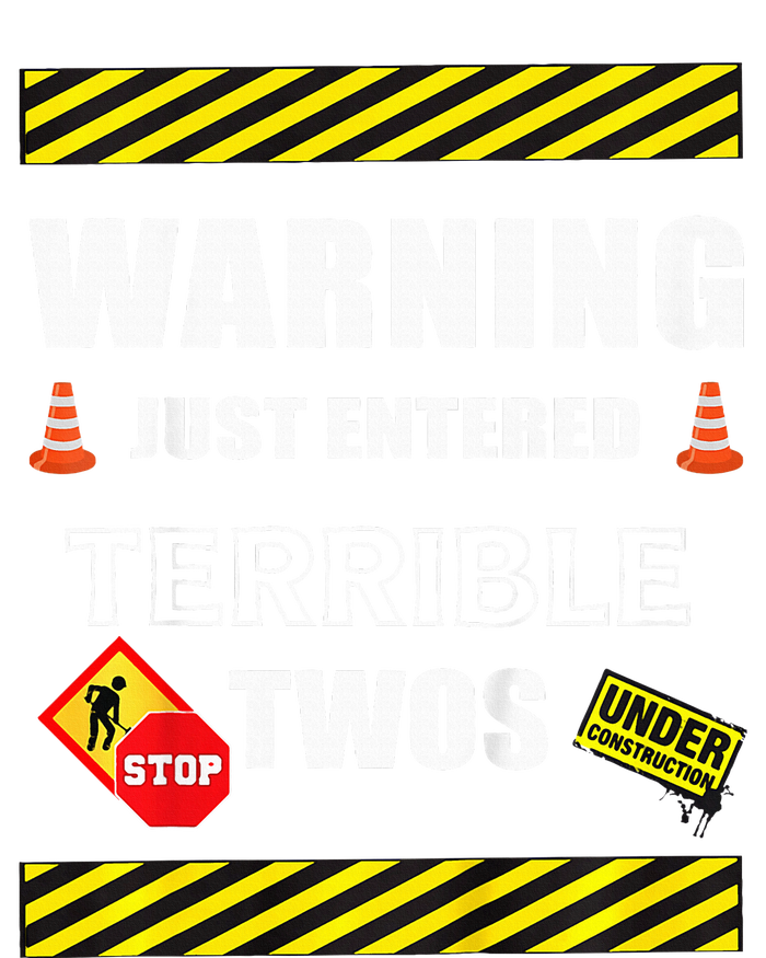 Warning Just Entered Terrible Twos Second 2nd Birthday Boy T-Shirt