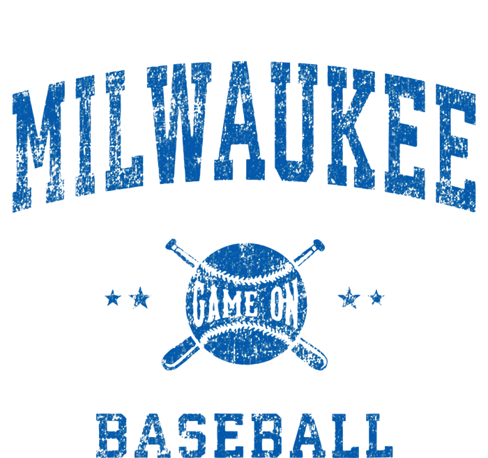 Milwaukee Vintage Baseball Throwback Retro Design T-Shirt