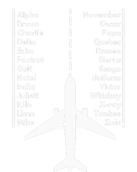 Phonetica Alphabet Funny Pilot & Aviation Airplane Gift Pom Pom 12in Knit Beanie