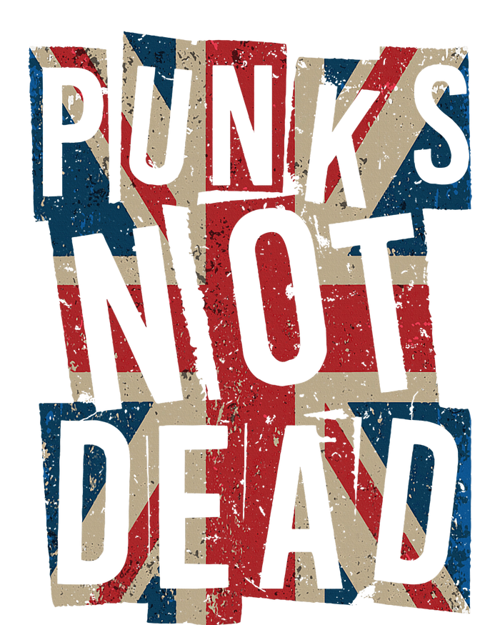 Punks Not Dead Vintage Uk London Flag Punk Is Not Dead Optimized Kids Hoodie