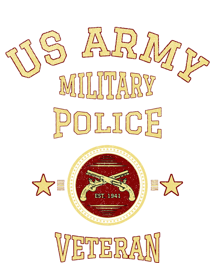 U.S A.R.M.Y Military Police Veteran Police Officer Retirement Women's T-Shirt