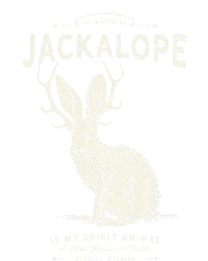 Vintage Jackalope Spirit Animal Mythical Critter T-Shirt