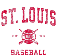 St Louis Vintage Baseball Throwback Retro Design T-Shirt