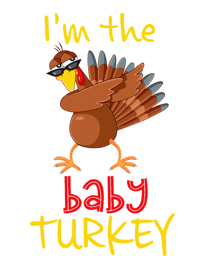 Baby Turkey Matching Family Group Thanksgiving Party PosiCharge RacerMesh Polo