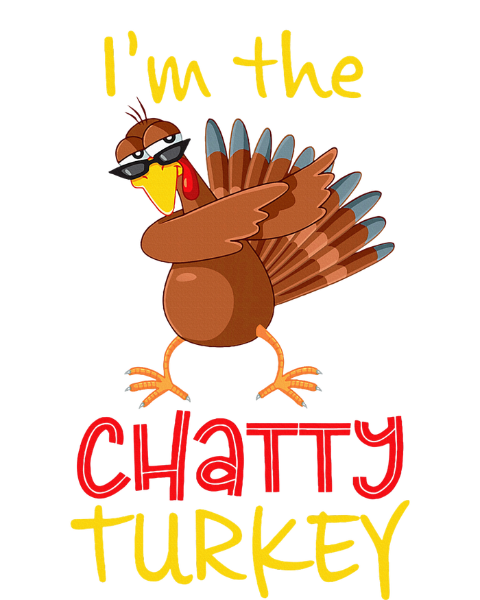 Chatty Turkey Matching Family Group Thanksgiving Party T-Shirt