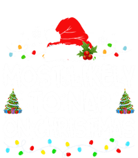 Most Likely To Nap On Christmas Matching Family Christmas Toddler Long Sleeve Shirt