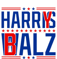 Funny Harris Walz 24 Harry Balz 2024 Meme Democratics Vote Crop Fleece Hoodie