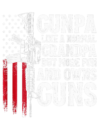 Gunpa Like A Normal Grandpa Fun And Owns Guns Pom Pom 12in Knit Beanie