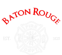 Baton Rouge Louisiana Fire Rescue Department Firefighters T-Shirt