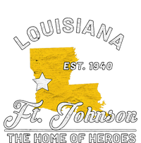 Fort Johnson Louisiana La Vintage Home Of Heroes Jrtc Gift T-Shirt