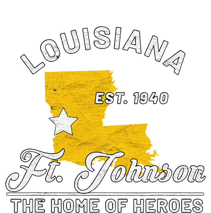 Fort Johnson Louisiana La Vintage Home Of Heroes Jrtc Gift T-Shirt