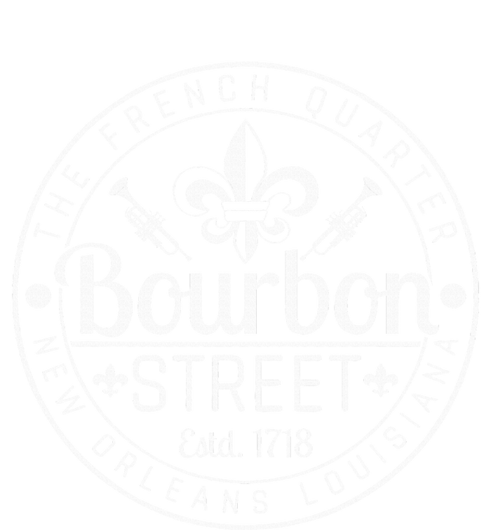 Bourbon Street French Quarter New Orleans Louisiana Est 1718 Women's Fleece Hoodie