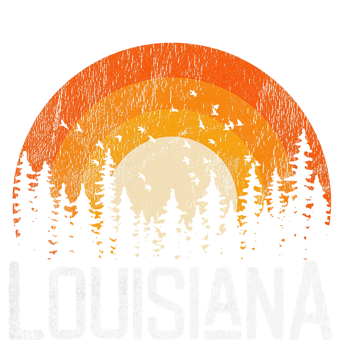 Louisiana Retro Style Vintage 70s 80s Women Gift T-Shirt