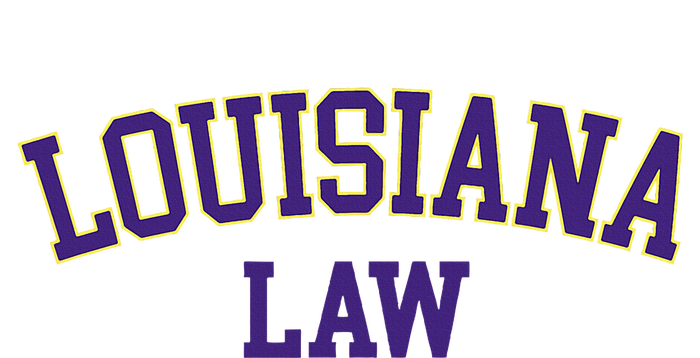 Louisiana Law Louisiana Bar Graduate Gift Lawyer College T-Shirt