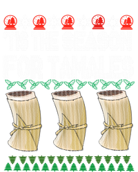 Tis The Season For Tamales Mexican Ugly Christmas Gift Tall Hoodie