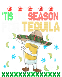 Tis The Season For Tequila Dabbing Ugly Christmas Alcohol Toddler Hoodie