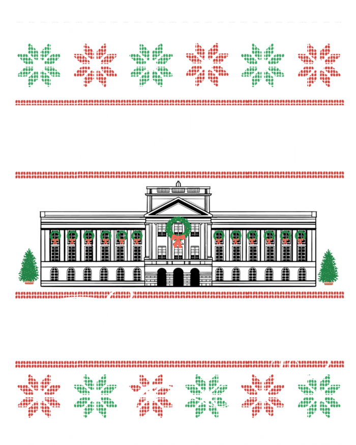 All I Want For Christmas Is Pemberley Austen Ugly Meme Womens Funnel Neck Pullover Hood