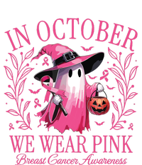 Halloween In October We Wear Breast Cancer Awareness Youth Performance Sprint T-Shirt