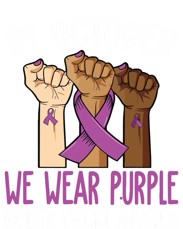 I Wear Purple Domestic Violence Awareness T-Shirt