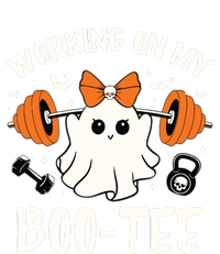 Working On My Boo Halloween Dead Lift Ghost Gym Weights Tall Sweatshirt