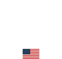 Harris Walz Forward 2024 Support Us Flag Gift T-Shirt