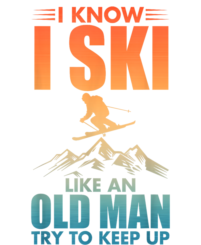 Best Ski Art For Grandpa Skiing Nordic Skier Skiing Gift Poster