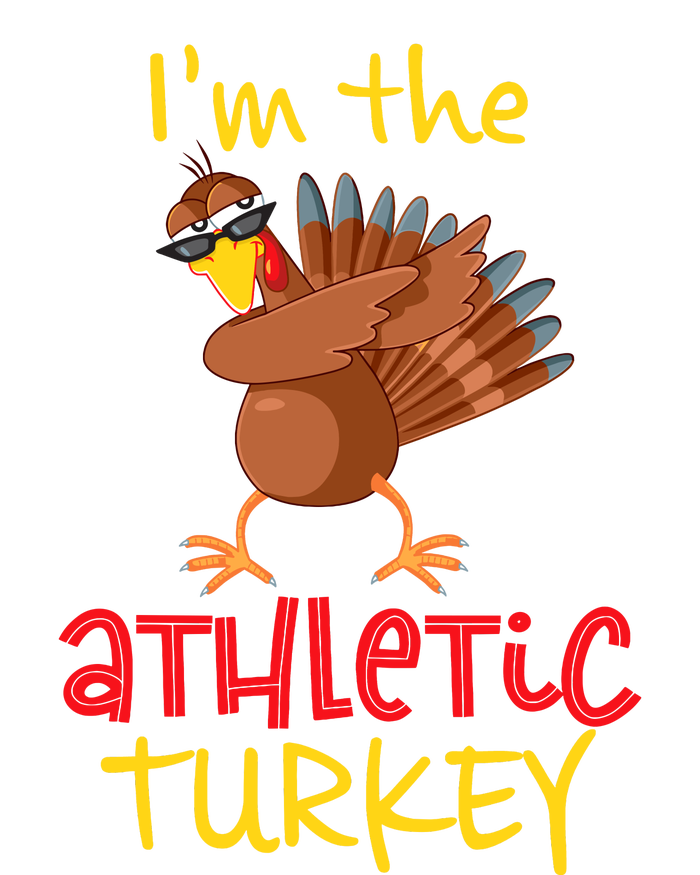 Athletic Turkey Matching Family Group Thanksgiving Party T-Shirt