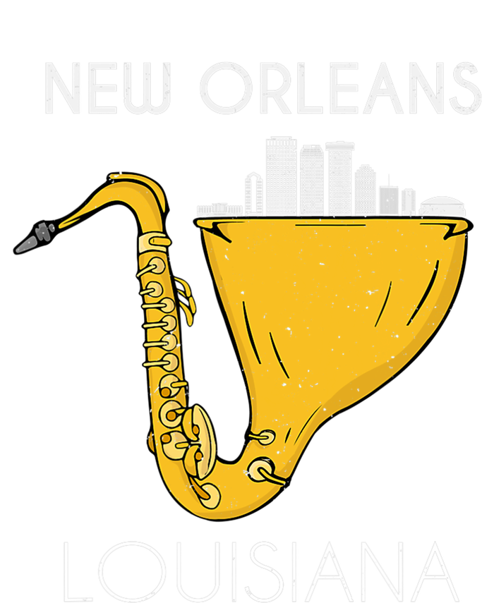 New Orleans Louisiana Jazz Music Player Saxophone T-Shirt