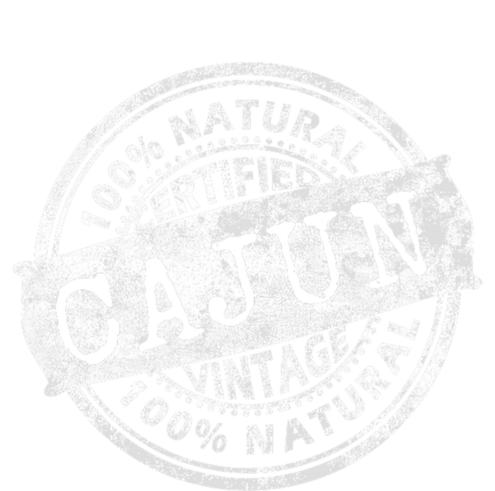 Vintage 100 Certified Cajun White Stamp Louisiana T-Shirt