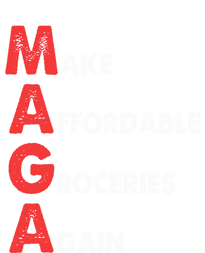 Make Affordable Groceries Again M.A.G.A Design Flexfit Unipanel Trucker Cap