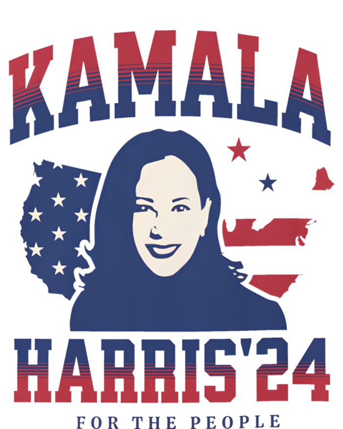 Kamala Harris 24 For The People Kalama Harris For President Gift Premium Hoodie