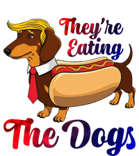 They Are Eating The Dogs Meme Dachshund Donald Trump Debate Garment-Dyed Sweatshirt