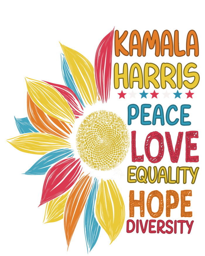 Kamala Harris Diversity Peace And Equality Gift T-Shirt