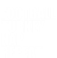 Football Turkey Nap Repeat Thanksgiving Gobble Family Lovers Gift T-Shirt